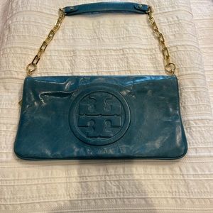 Tory Burch Turquoise Shoulder Purse